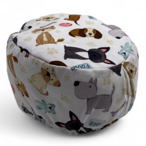 Cuffietta elastico - Cani sfondo bianco